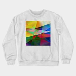 multicolored texture design Crewneck Sweatshirt